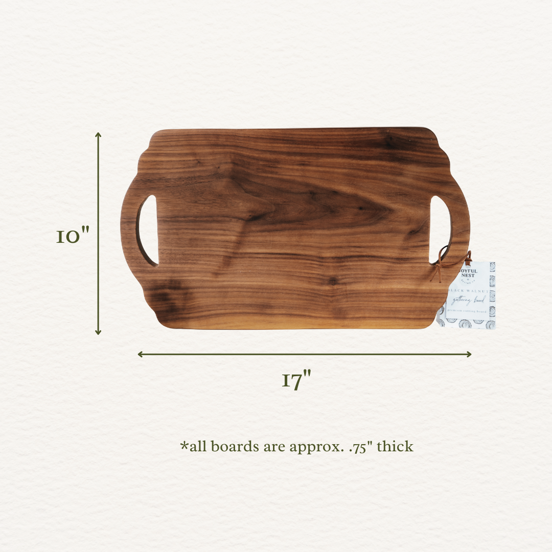 The Gathering Board - Large Wood Cutting Board