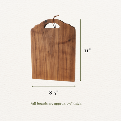 The Everyday Board - Small Wood Cutting Board