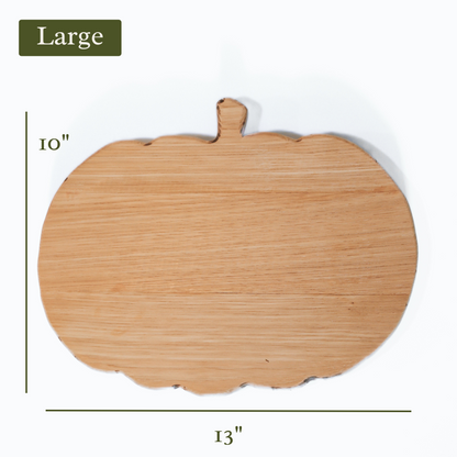 Large Pumpkin Serving Board