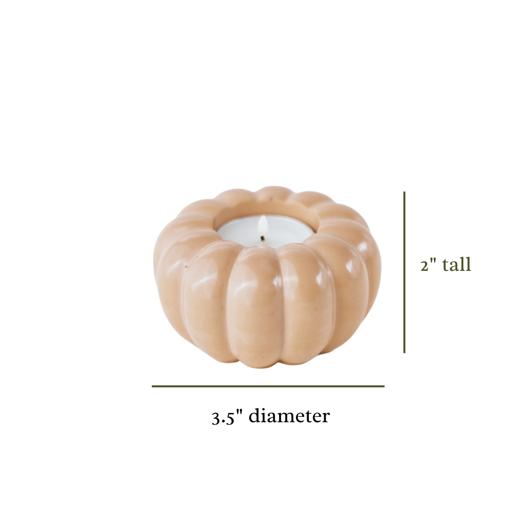 Pumpkin Tea Light Holders