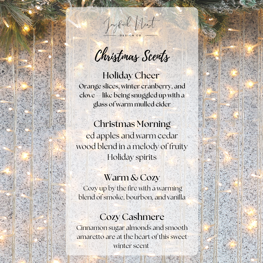 Christmas Mason Jar Candle