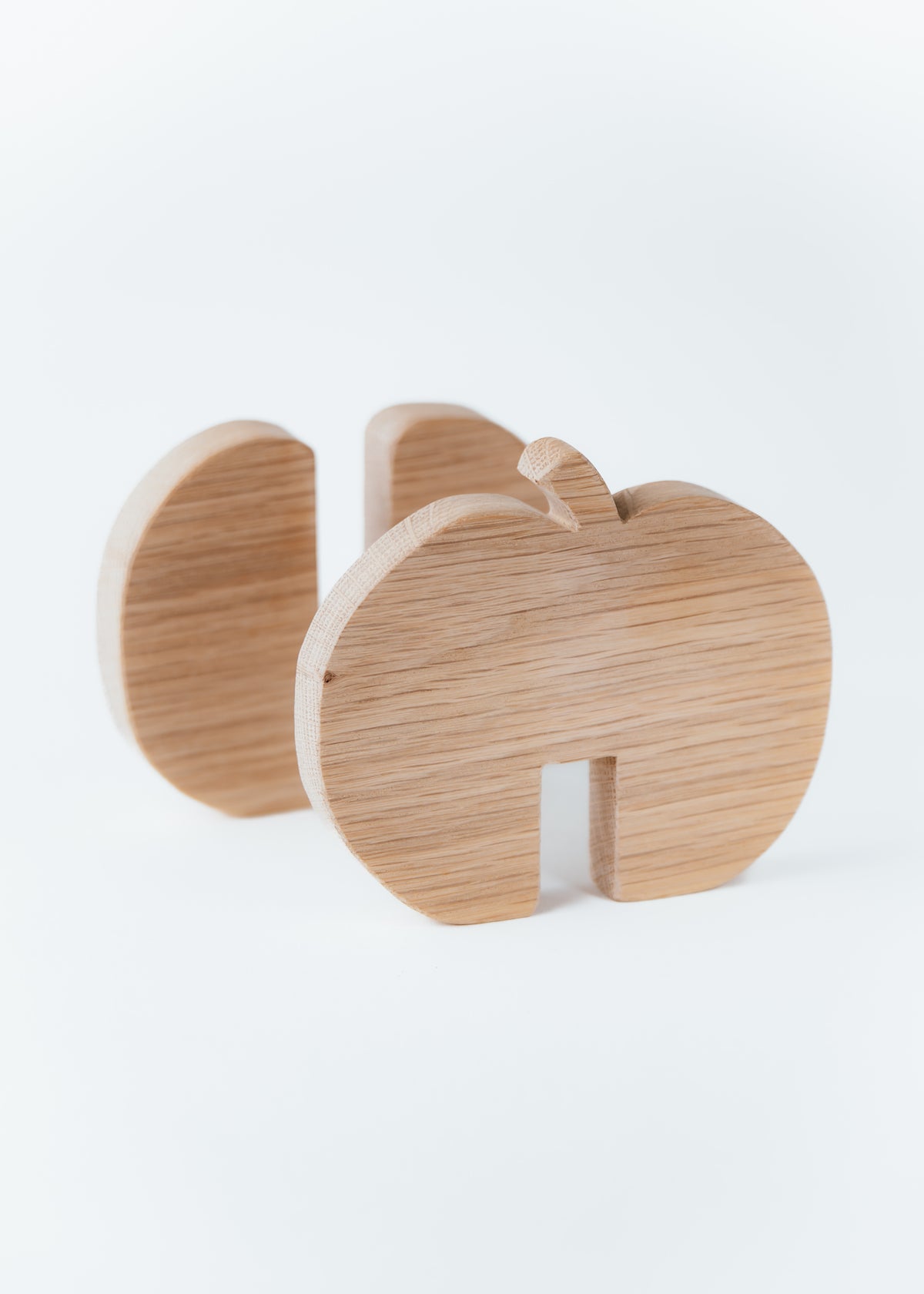 Interlocking Wooden Pumpkins